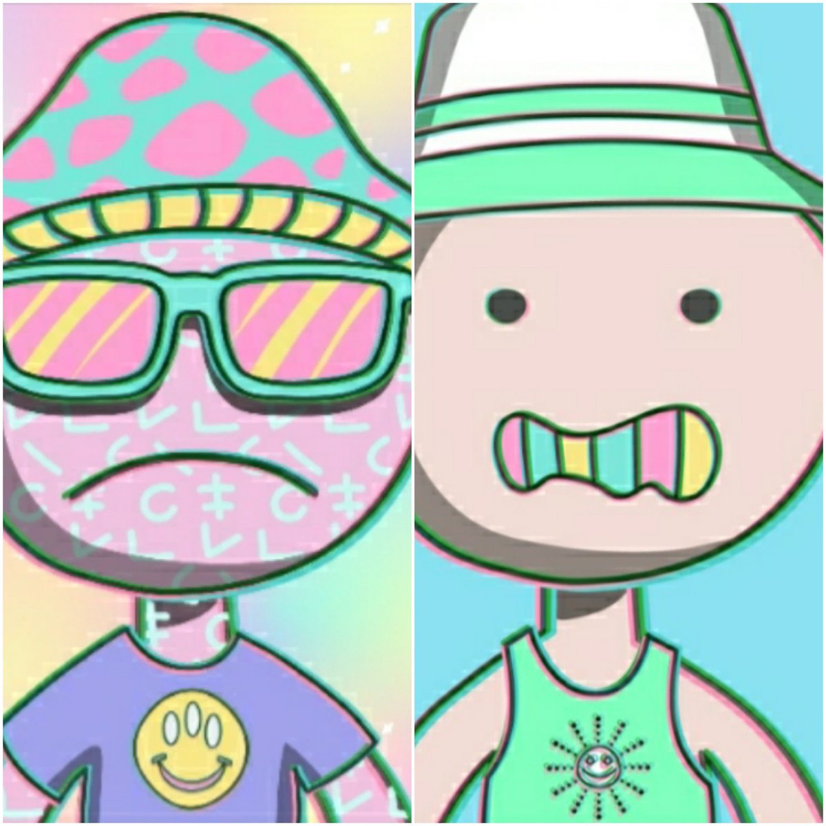 EasyIvo's tweet photo. Myself has to do better for my trippy fam #trippyfrens !!!
So keep a good look at that trippy n flashy colours of my mushroomhead and the rainbow teeth 😅!! Love the Art so much !!! Fkn fire 🔥🔥
Check @trippyfrensnft on @opensea
...#triptrip #trippyfollowtrippy #LetsGo https://t.co/KgukK6yxhD