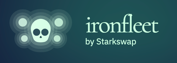 Lyskey's tweet photo. Hi guys, today's new #testnet is about Iron Fleet, another great feature built by @starkswap !

Indeed, Starkswap has just introduced a new feature allowing users to interact with @iearnfinance directly on #Etherum through StarkNet.

So what is Iron Fleet ?

1/17 https://t.co/dhM3ulXpfz