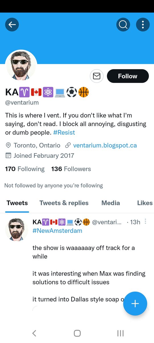 CryptoSupport10's tweet photo. @ventarium @blogTO Ok I get it you're a reverse troll. Your bio says it all. Enjoy fighting the internet. #blocked https://t.co/0Vo7sLhryL
