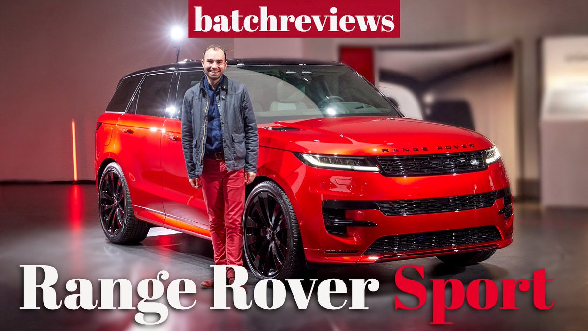 JRRBatchelor's tweet photo. New Range Rover Sport has been revealed.
Here's everything you need to know...
https://t.co/gWWg2ravmB
#BatchMatch
#RangeRoverSport https://t.co/F2QUl6BzZd