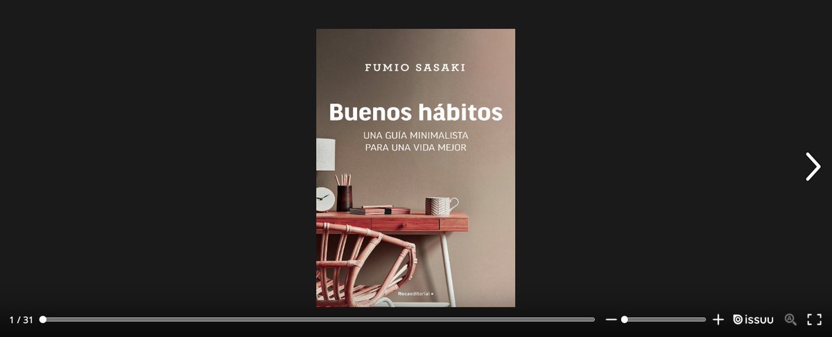 RocaEditorial's tweet photo. «Soy exactamente el tipo de persona que quería ser.» Con esta cita de #ClintEastwood empieza el nuevo libro del autor de #GoodbyeThings, @minimalandism. Os invitamos a empezar a leer #BuenosHábitos en este enlace: https://t.co/vedp1GHBjD https://t.co/MxqbAJY95X