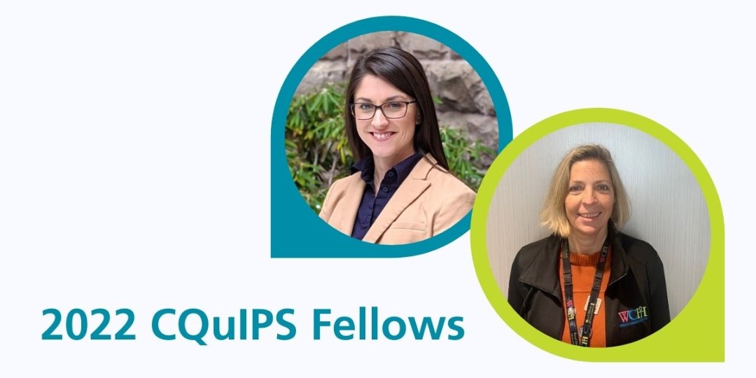 WCHospital's tweet photo. Congratulations to Holly Rector and Jacqueline Follis for being selected as part of #CQuIPS Fellowship Program 2022! Learn more about how their role will help the #QualityImprovement for #nursing and health disciplines at WCH: https://t.co/RjMlg8Nsi0 #NursingWeek https://t.co/zvd1jdBECd