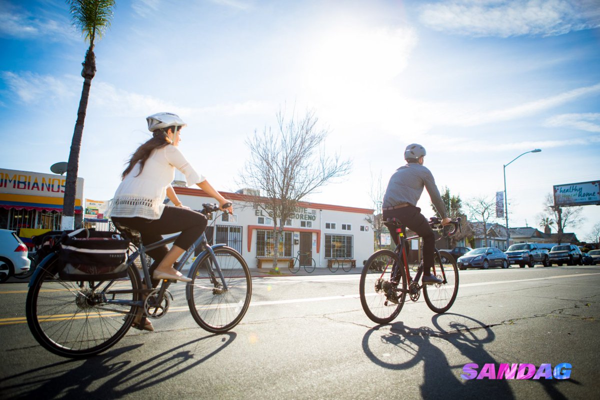 Register for the SANDAG Bike to Work Day! Join @SANDAGregion and thousands of commuters throughout the San Diego region as we GO by BIKE Thursday morning , May 19. Register to be eligible to pick up your FREE t-shirt at one of the many pit stop locations SANDAG.org/BikeMonth