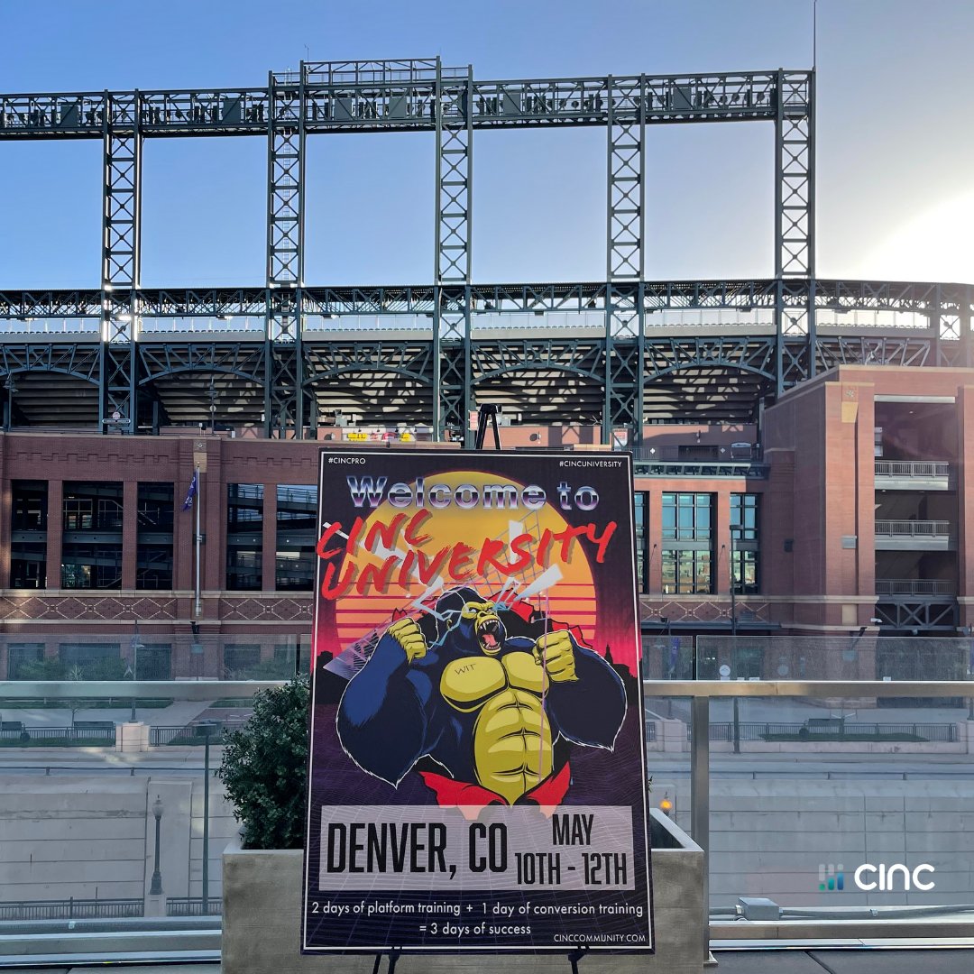 CINCPro's tweet image. The #CINCLive Team is back on the road this week in #Denver for #CINCU. Let us know if you're here in the comments and share stories from the event with us by tagging @cincpro on Instagram!

#CINC #CINCPro #realestate #realestateteam #realestateagent#realestatetraining