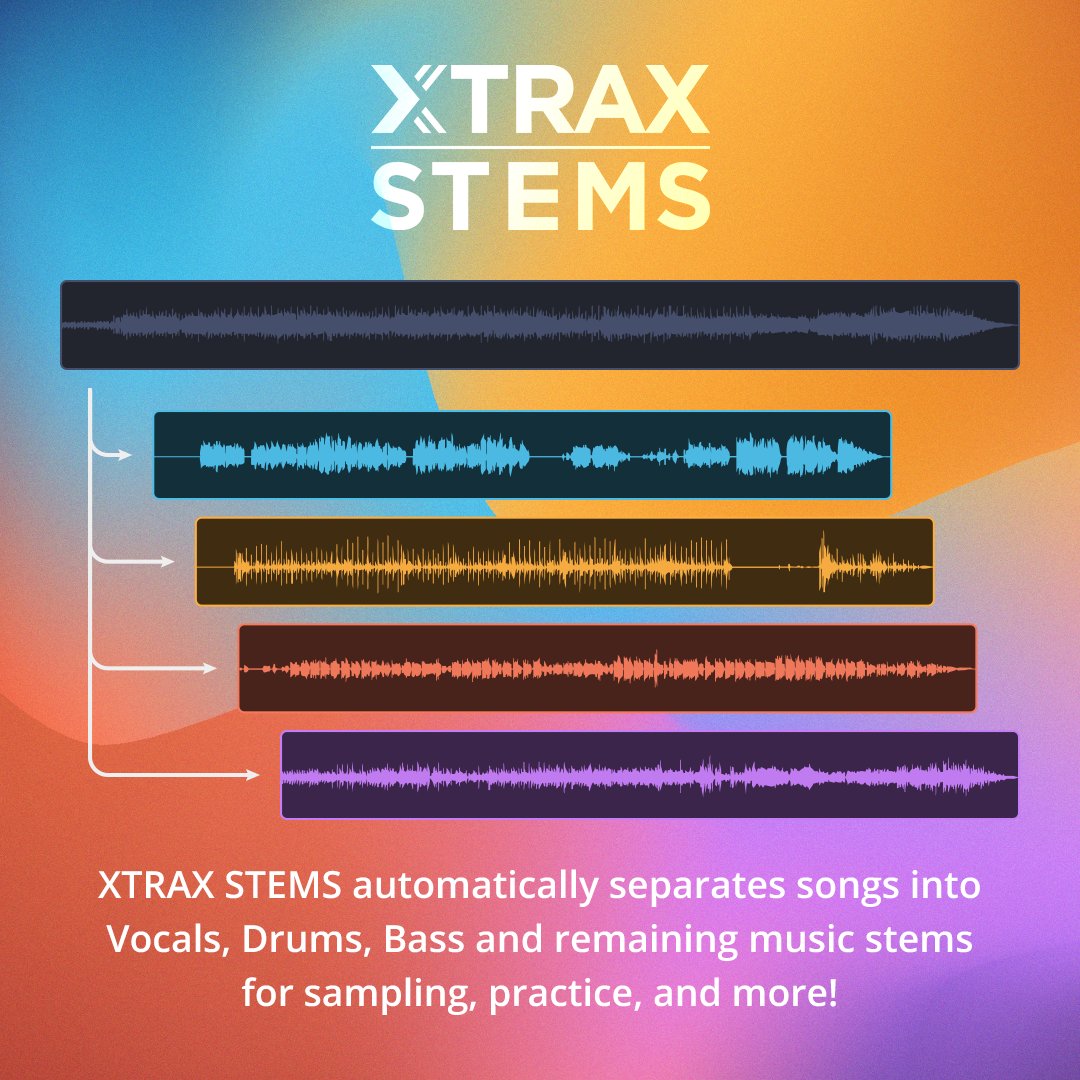 🎛️ Our XTRAX STEMS Anniversary sale is running now through May 15th. Last chance to save 20% off your subscription before the sale ends! hubs.ly/Q019T7RG0