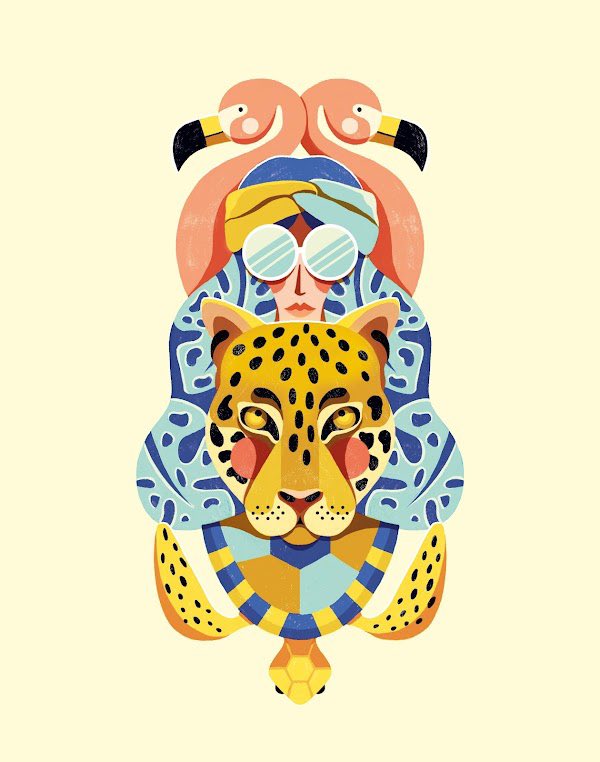 SaraSBaumann's tweet photo. Artist spotlight @laurasantiagomx , another gorgeous piece of art collected for the @WomenandWeapons Patron Wallet. 

I’m 50 shades of obsessed with her art 😍 https://t.co/0OP07K3Ad1