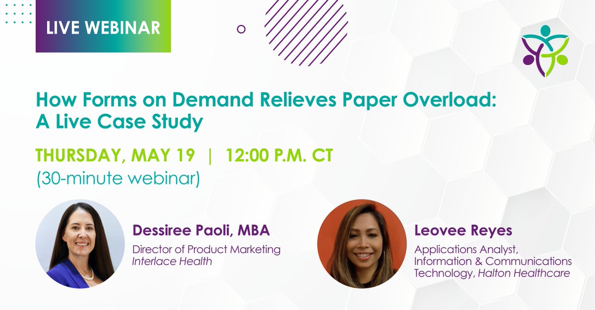 InterlaceHealth's tweet image. True or false: Paperwork overload is an ongoing challenge for many #HealthCare professionals? TRUE. Learn how to relieve #MedicalPaperwork stress in our upcoming #webinar! bit.ly/3P8BV7V

#HealthIT #HealthTech #PatientExperience