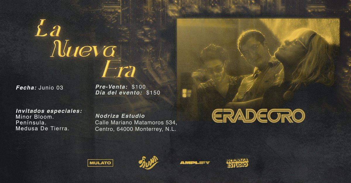 eradeoro_'s tweet photo. ✨Boletos disponibles en @wegowES✨  https://t.co/gKMLfVst0t https://t.co/qHgX5ghPEL