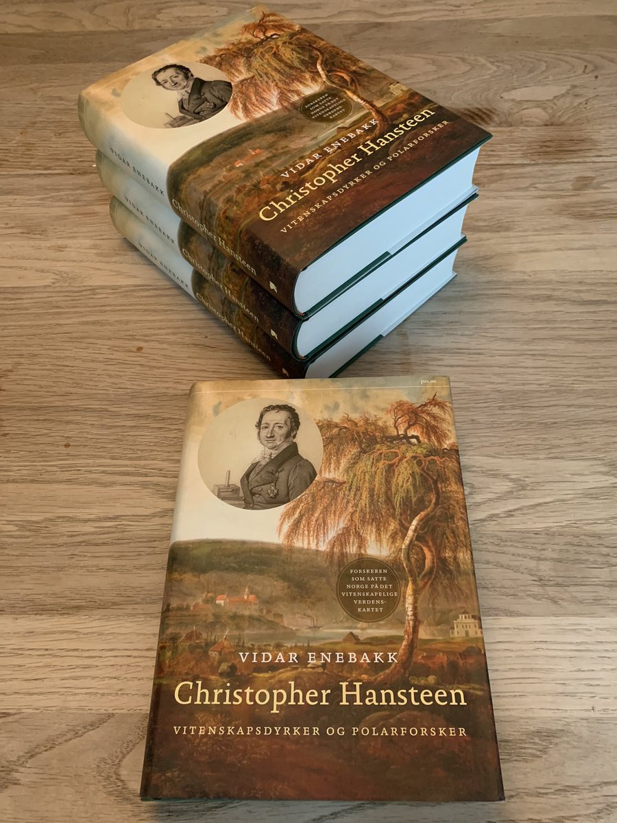 Endelig er boka mi om Hansteen ute! pax.no/christopher-ha…