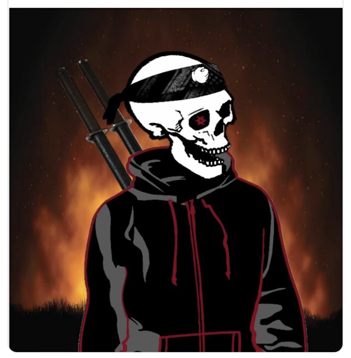 ShamanSkully's tweet photo. Giving away this ninja skully! 

Like &amp; RT 

Tag 4 

Follow @Projectskully 

24 hours!

#crypto #nft #giveaway https://t.co/2LCwYaNBKU