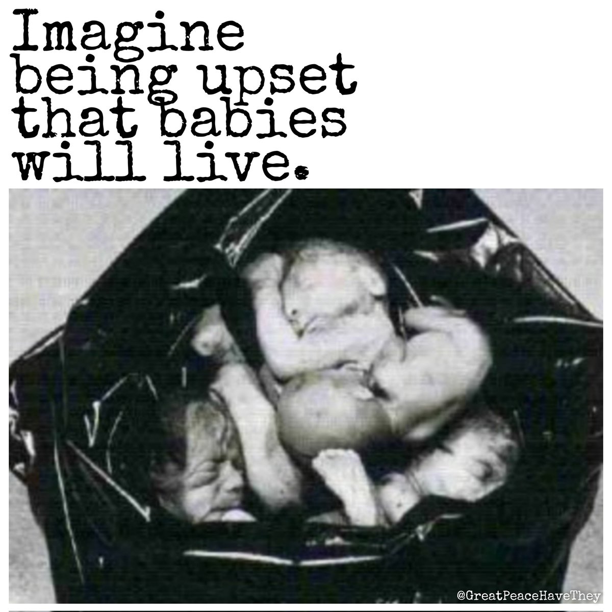 Imagine being upset that babies will live....
#ProLife #RoeVsWade #EndOfRoe