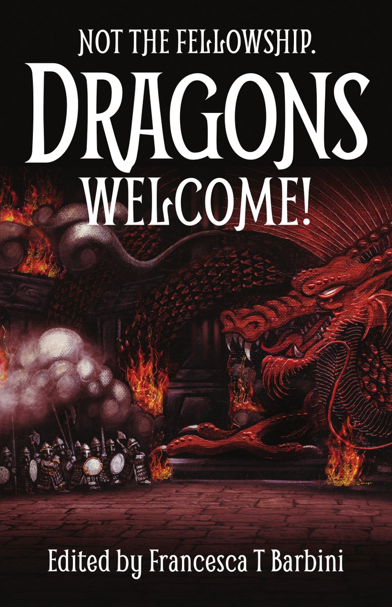 Pre-orders are now OPEN! Not the Fellowship. Dragons Welcome! 🐉Discover #Tolkien's characters outside the fellowship in our 6th CfP! Cover art by <a href="/jaystolkien/">Jay johnstone</a> Order in the luna store or on all usual retailers. Out June 14! Here are the papers: 1/.