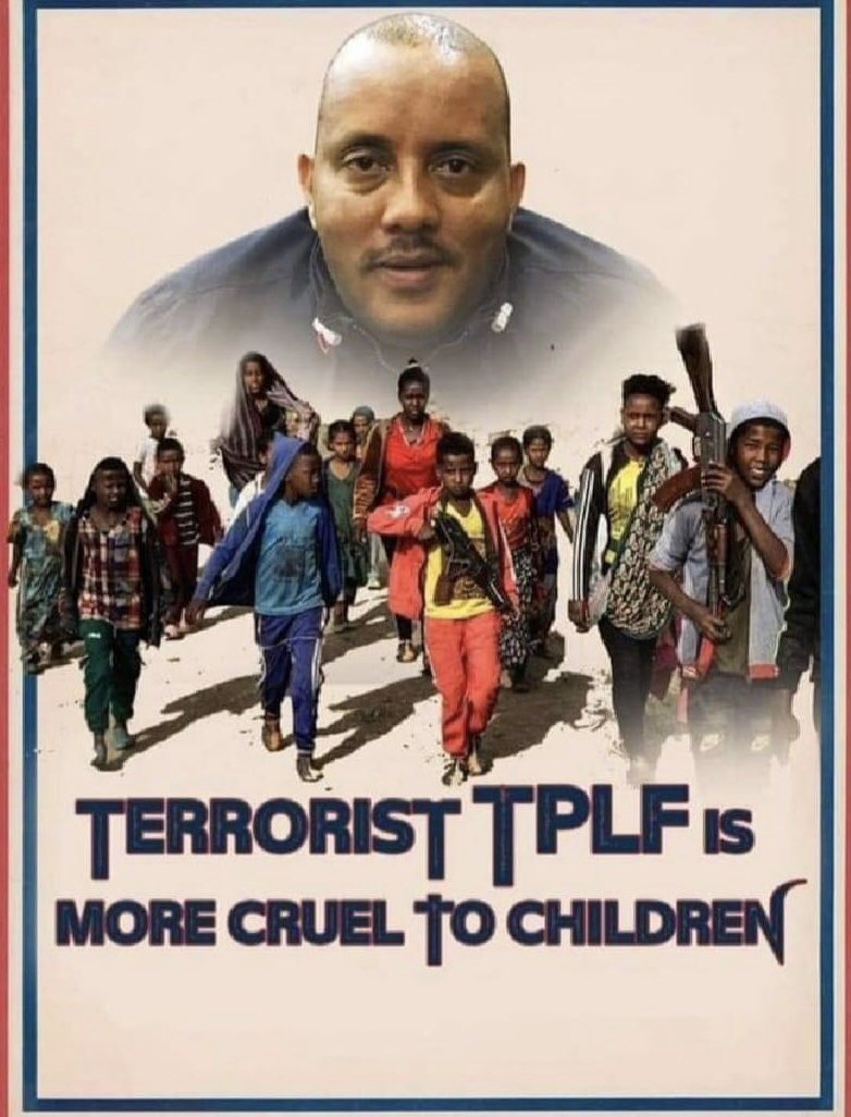 NurhusenM's tweet photo. #BreakTheSilence TPLF has declared a mandatory military draft for persons under 40. #Tigray mothers who don't turn in their kids to war are arrested. while children of TPLF leaders are living in peaceful exile in America. #NoMore #FreeTigray #DisarmTPLF
#TPLFTerroristGroup https://t.co/1NEsA9sbxu