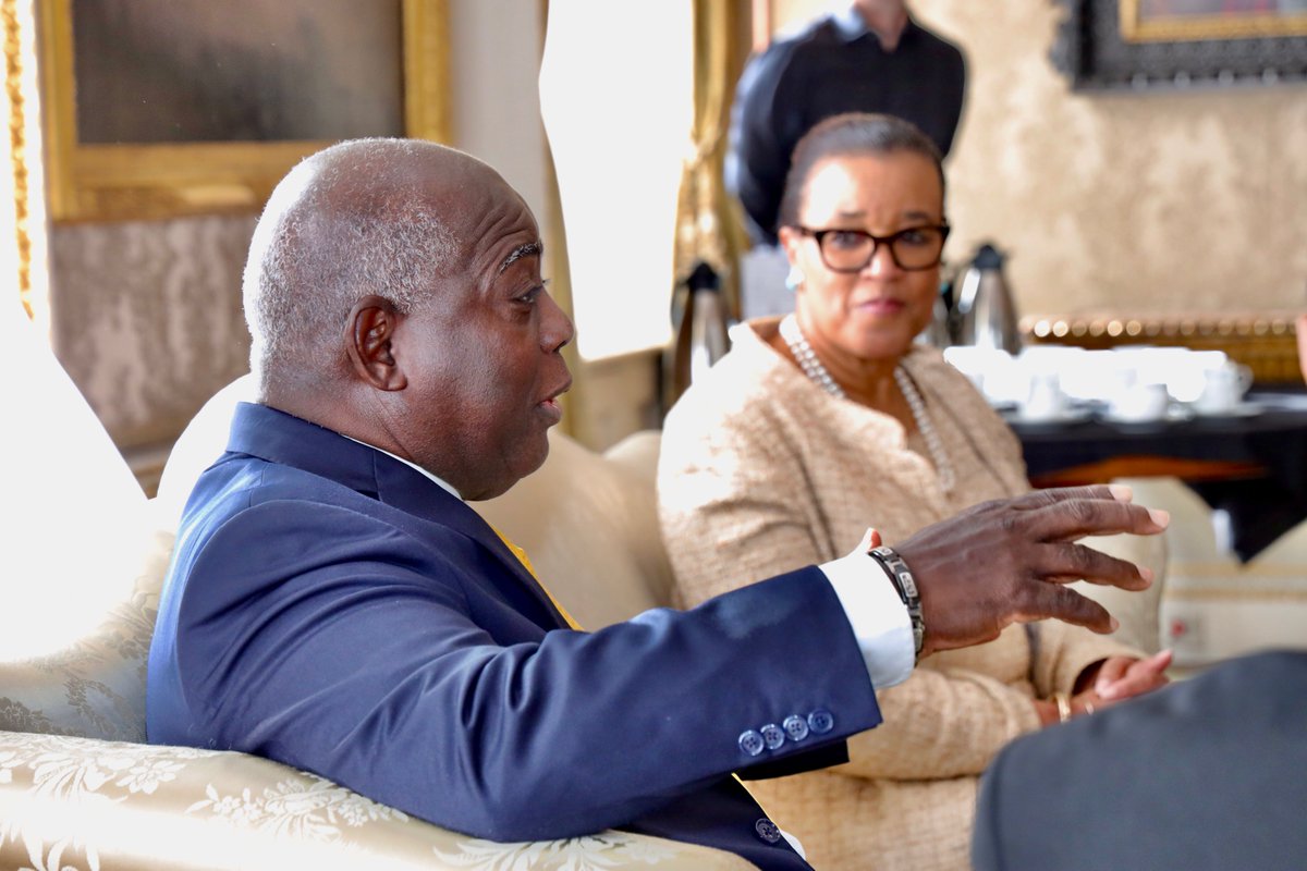 I had an opportunity to meet with @PScotlandCSG ahead of tonight's Marlborough House Dialogues on Commonwealth Leadership in Accelerating Climate Action for SIDS: including for Sustainability and Tourism.