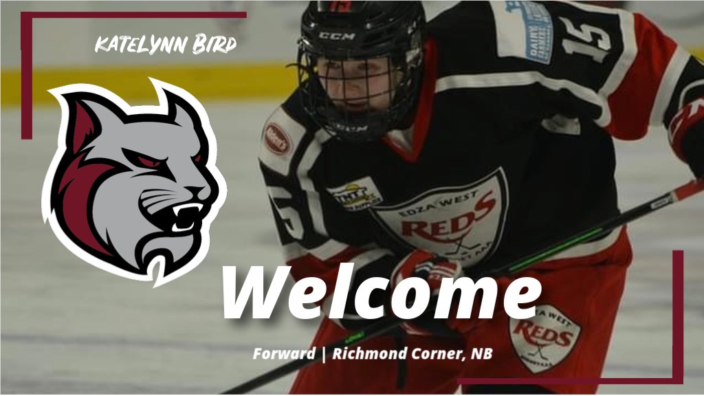 We are pleased to announce, Katelynn Bird, another stalwart forward from the <a href="/EDZAWestHNB/">EDZA West</a> AAA program and another participant in the <a href="/HockeyNB/">Monad ⨀</a> Female Development Camp, will be suiting u for the <a href="/goAMCATS/">Anna Maria College Athletics</a> next fall. <a href="/kmb155/">Katelynn Bird</a> <a href="/_abbyclarke/">Abby Moore</a>