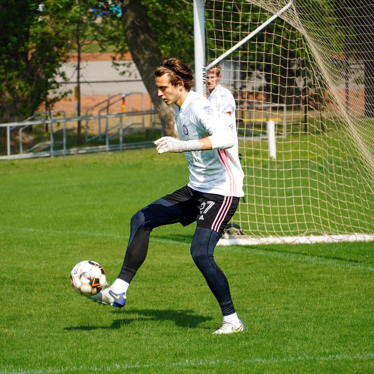 OKC1889's tweet photo. Practice makes perfect 🟣⚽️ https://t.co/Fn7G00hEzt