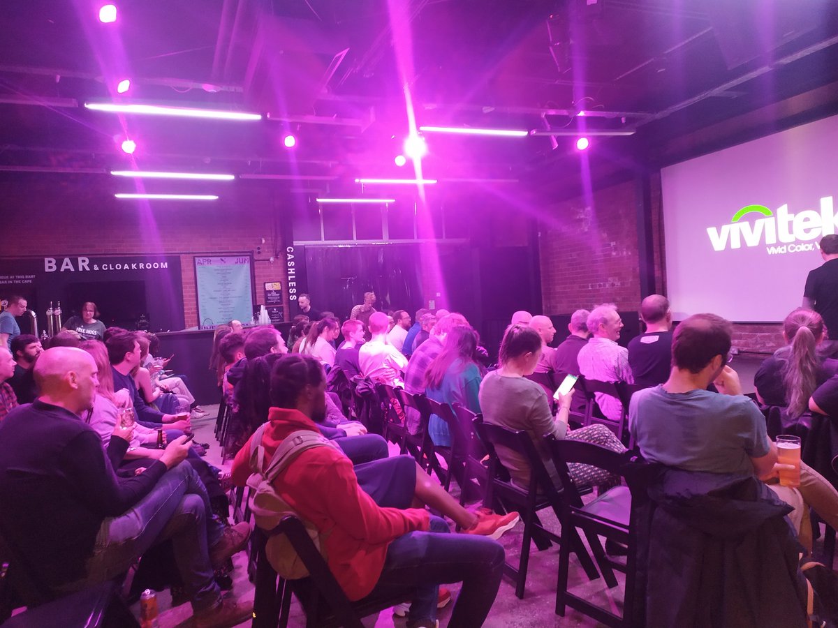 merin__joseph's tweet photo. Day 2 Pint of Science
We ran out of chairs 😲😨😨.
Dark matter day.
#busiestday #pint22 https://t.co/eD7rVsC4Qd