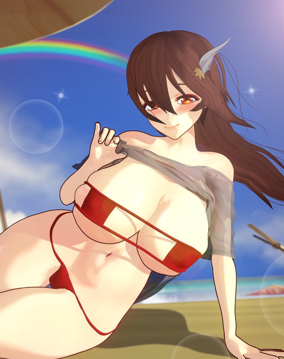 Robin was on the beach having a peaceful day just enjoying the sun. She laid on her beach blanket on top of the warm sand as the sun shined against her golden pale skin.

#OpenRp 

💚Art by - NaaNBeat (Twitter Name)💚