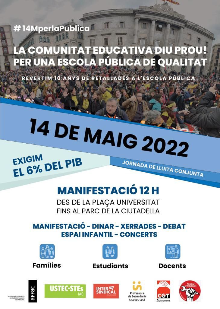 AssEduMataro's tweet photo. 📣Avui encartellada a la seu d'@ercmataro per escalfar motors abans del 14. 

📚Els que propicien aquestes mesures sense comptar amb la comunitat educativa ens trobaran de cara! 

#vagaeducació 
#cambraydimissio https://t.co/COMevW7Dcx
