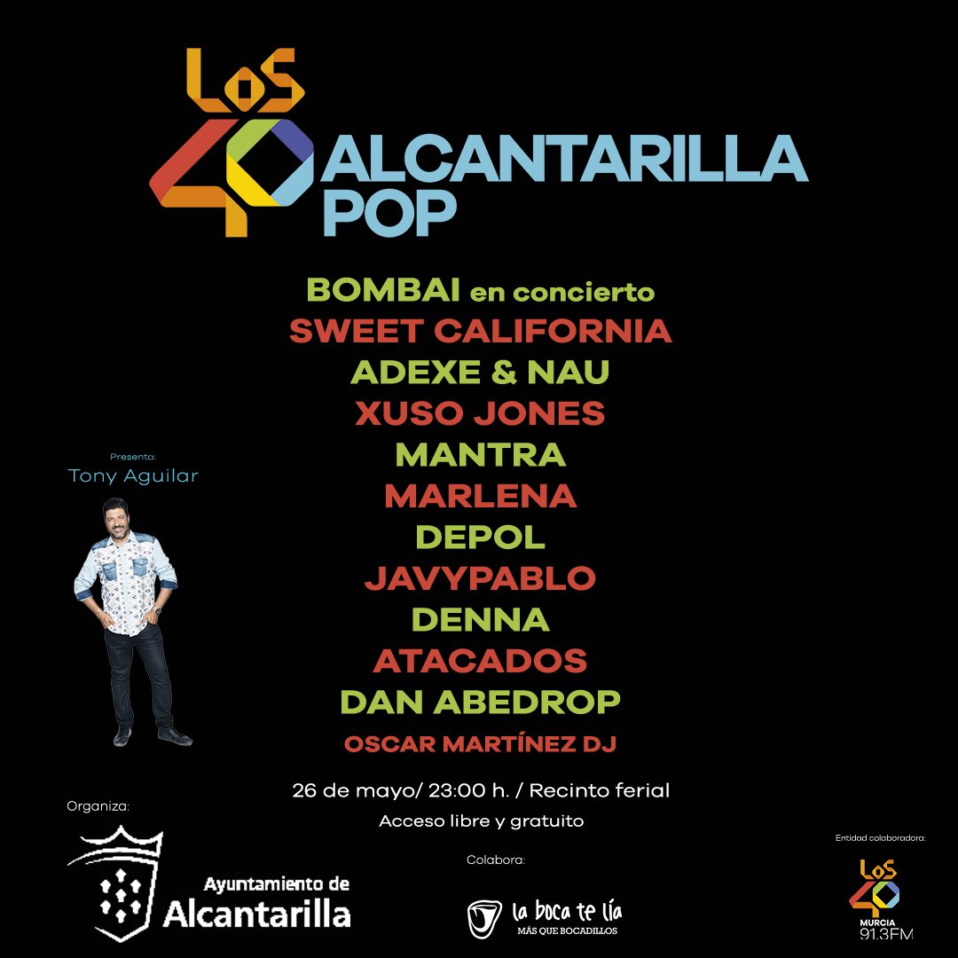 Los40_RM's tweet photo. Llega #LOS40AlcantarillaPop.🤩🚀🎸🤩 https://t.co/HIpJv0pwto