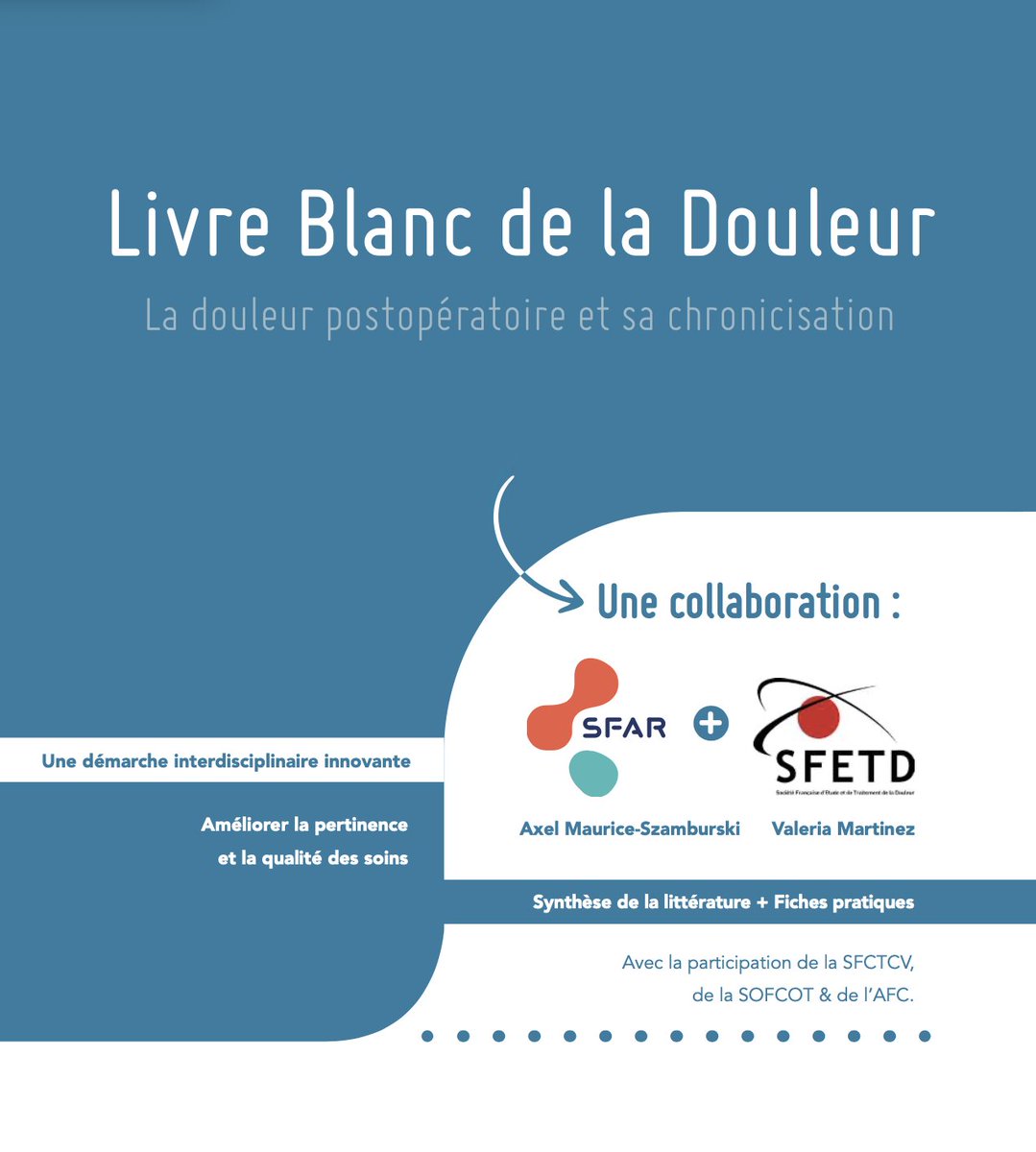 _Lirycs_'s tweet photo. Livre blanc de la douleur . A mettre dans toutes les mains et toutes les poches. De la #douleur aiguë à la douleur chronique. Multiples approches: médicales, chirurgicales, psychologiques. Une boite à outils, des fiches pratiques... Tout y est. Foncez!!
https://t.co/SK7sJiCvxo https://t.co/rJCUNzLoXj