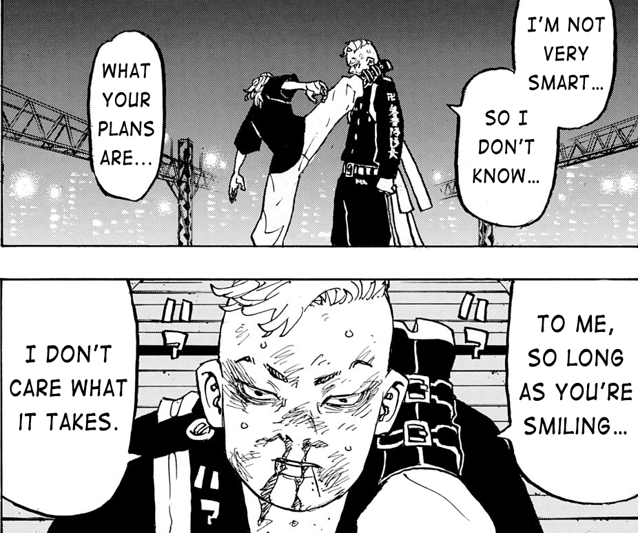 keisfangs's tweet photo. #TR252 #TokyoRevengers252
this hurts a lot 💔 https://t.co/apXsDjLmva