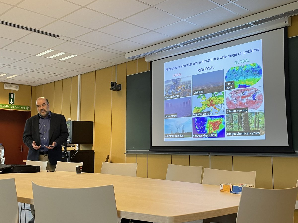 MariaFR_90's tweet photo. Brilliant talk about methane emissions by Daniel Jacobs @Harvard #methanematters #methaneemissions #climateforcing #atmosphericscience @VUBrussel https://t.co/LaYZ585zt4