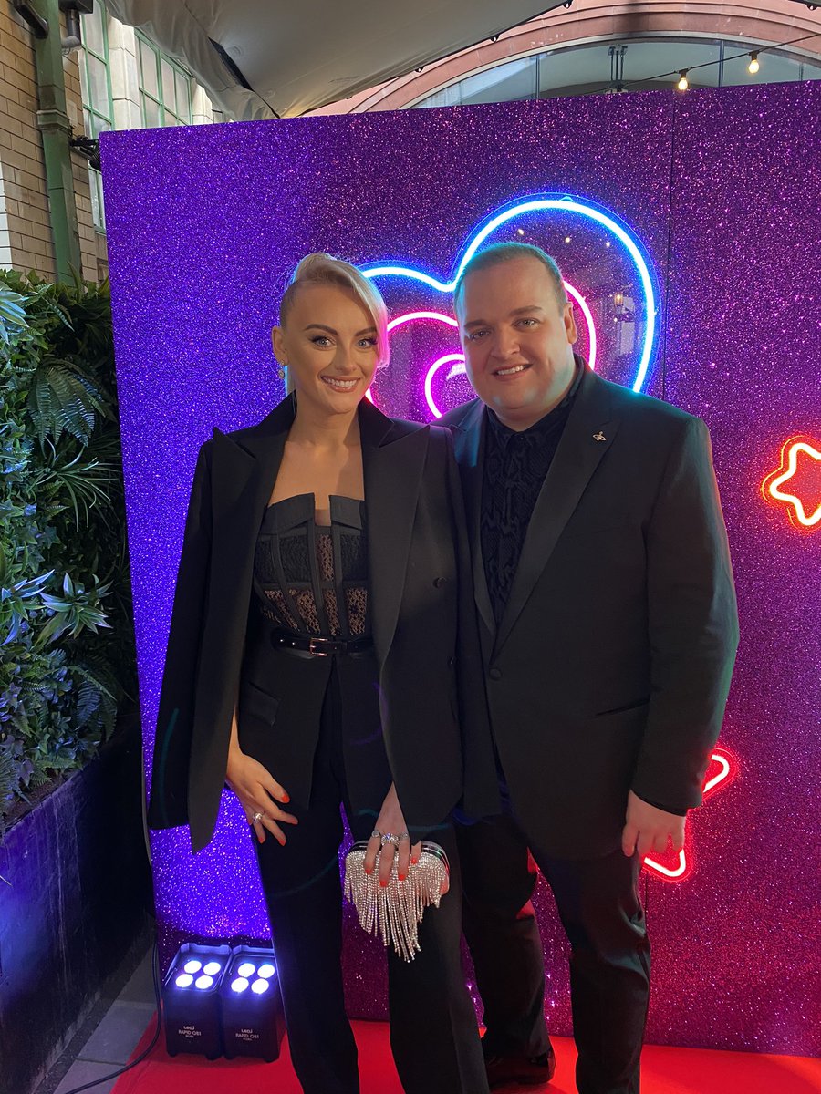 So lovely to see <a href="/KatiexMcGlynn/">Katie McGlynn</a> and Lee tonight at #prideofmanchester