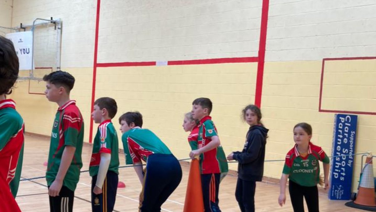 ClooneyNs's tweet photo. Huge thanks to @Claresports for a great day of indoor athletics at the Clare Sportshall Athletics Festival in Corofin. #activeclare https://t.co/ROIgAwO0lQ