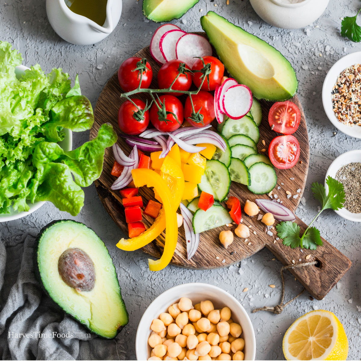 harvestimefoods's tweet photo. When most people think of salads, they think of leafy green salads. While we do adore the green variety, there are also plenty of pasta, grain, and fruit salads to enjoy as well! This week we will be diving into our latest favorite salad ideas, from classic to exotic. #saladweek https://t.co/KDawhqBf3n