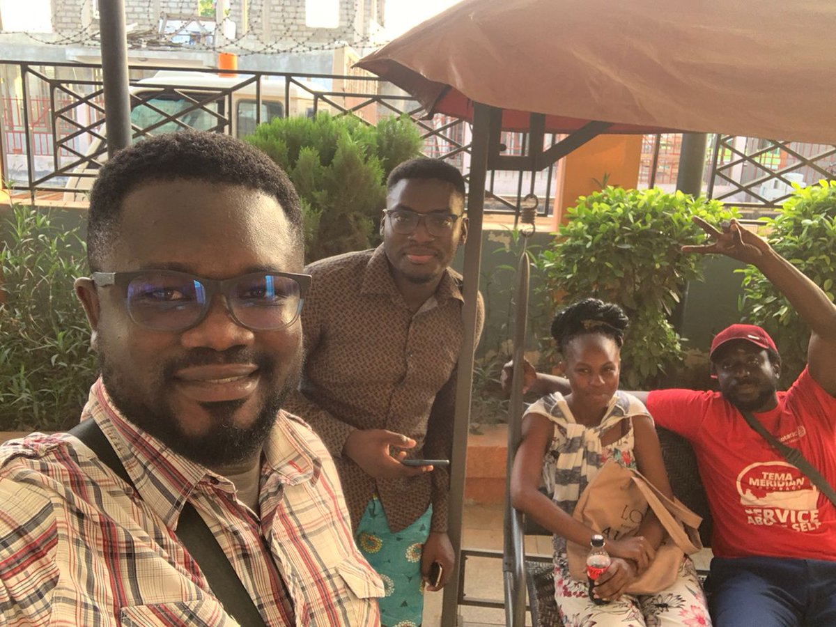 RocWeija's tweet photo. Pic from our 1st physical meeting.
#serviceaboveaself
#ServingHumanity
#rotaryinternational
#Rotaract
#RotaractGH https://t.co/iATxsBrBz4