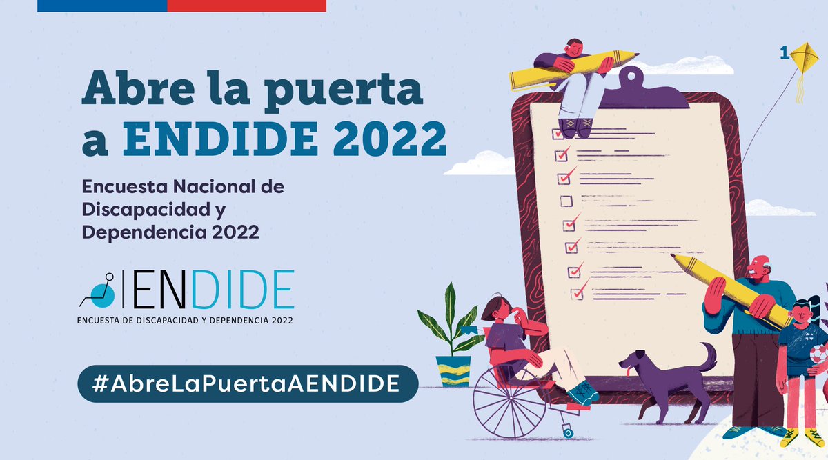 #AbreLaPuertaAENDIDE Tu participación en la Encuesta Nacional de Discapacidad y Dependencia es fundamental para obtener información que permita mejorar la calidad de vida de la población con discapacidad, personas mayores y personas cuidadoras.