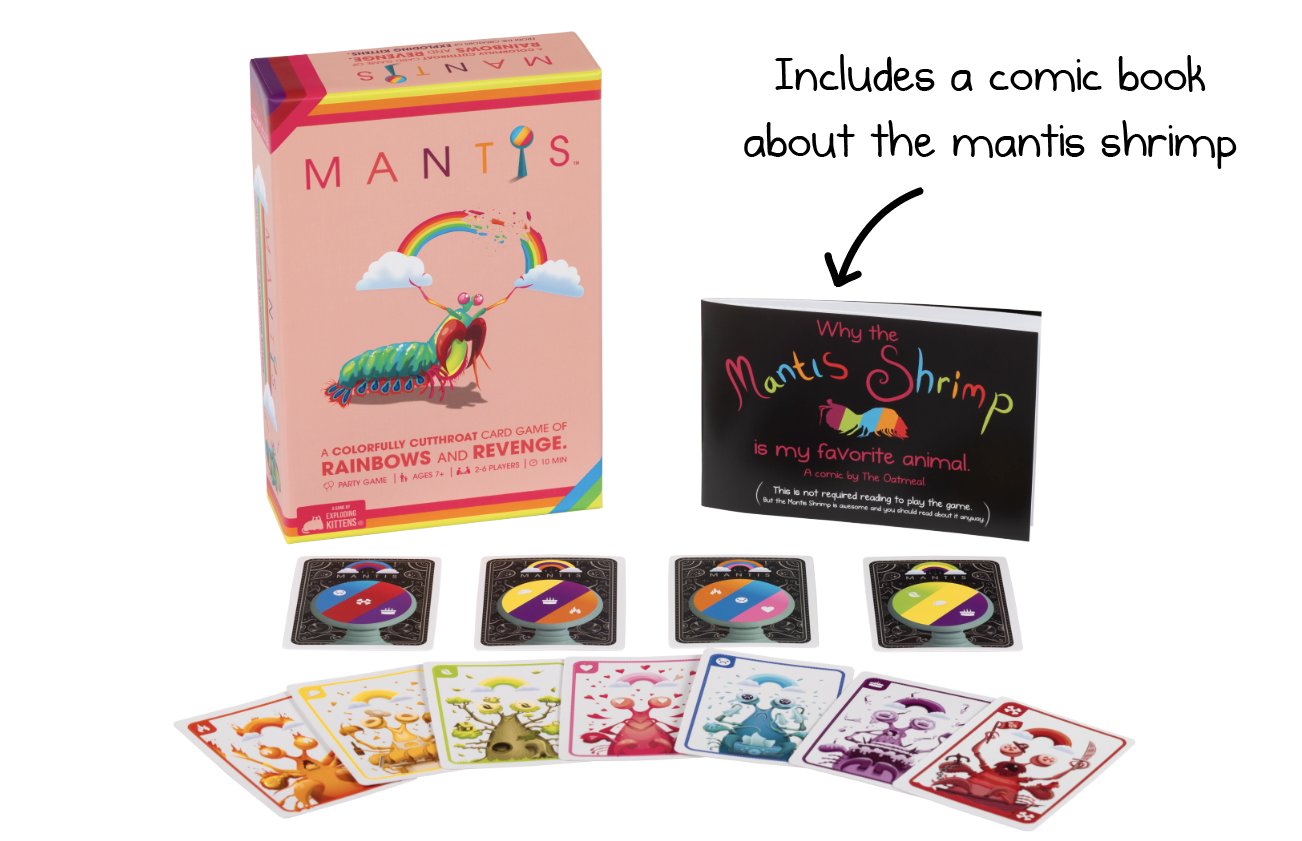 Mantis Shrimp The Oatmeal
