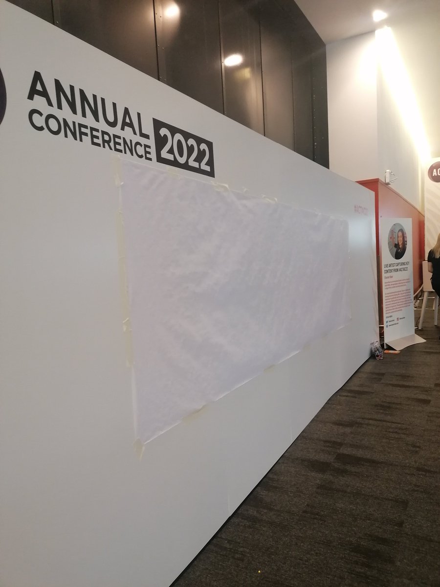 eleanorbeer's tweet photo. Looking forward to visually capturing a great conference #actac22 https://t.co/ssR8k38IrY
