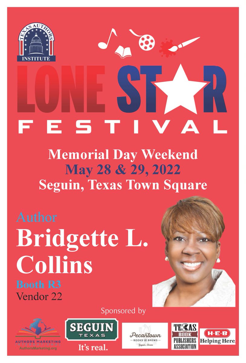 yesiamfedup's tweet photo. Questions...🤔 Do you live in #Texas? Are you looking for something fun &amp; exciting to do #MemorialDay weekend? Consider a road trip to Seguin, TX to attend the Lone Star Festival on Saturday (May 28th) &amp; Sunday (May 29th). #WritingCommunity #book #reader #indie #AuthorsOfTwitter https://t.co/3CvthV2UBp