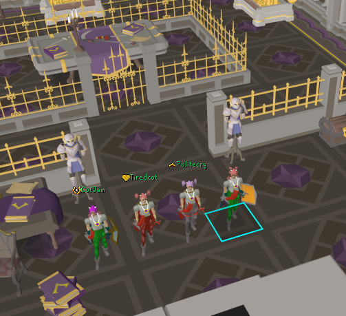 Poutatis's tweet photo. @JagexLight @JagexAyiza Cot gang at tob 🐱 https://t.co/6r2m36Vr0w