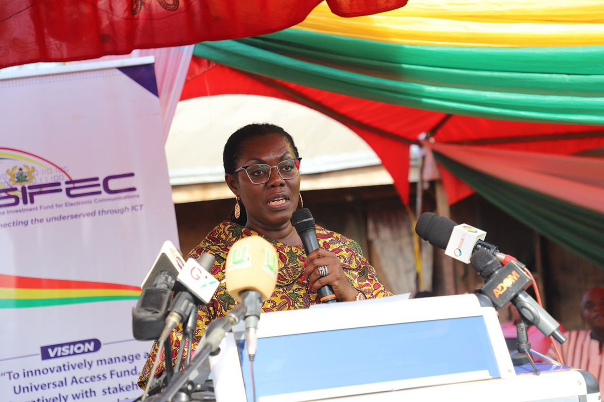 OoooKuntu's tweet photo. Ghana Investment Fund for Electronic Communications (GIFEC) led by @PrinceSefah, is strategically building 2,016 Rural Telephony Sites to expand connectivity and empower people socially and economically.
#BuildBackBetter
#BuildingGhanaTogether
#RuralTelephonyProject https://t.co/WaS9zlb9qA