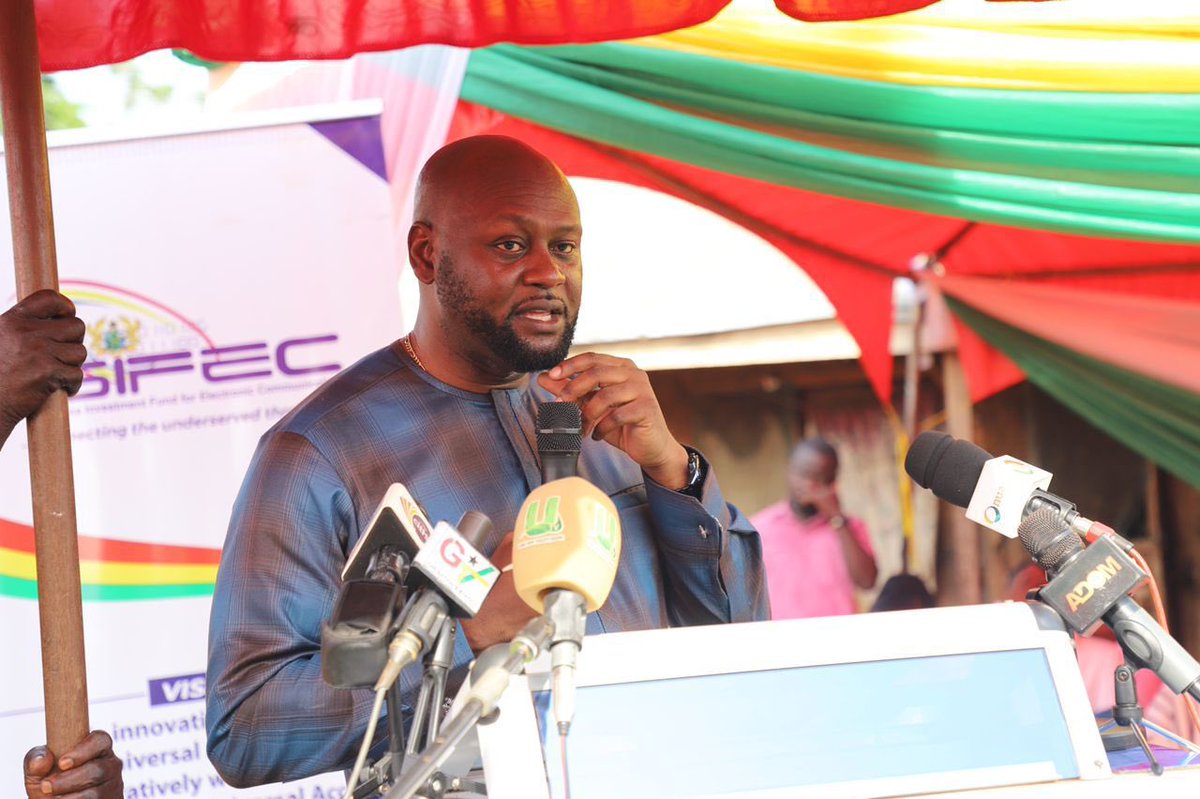OoooKuntu's tweet photo. Ghana Investment Fund for Electronic Communications (GIFEC) led by @PrinceSefah, is strategically building 2,016 Rural Telephony Sites to expand connectivity and empower people socially and economically.
#BuildBackBetter
#BuildingGhanaTogether
#RuralTelephonyProject https://t.co/WaS9zlb9qA