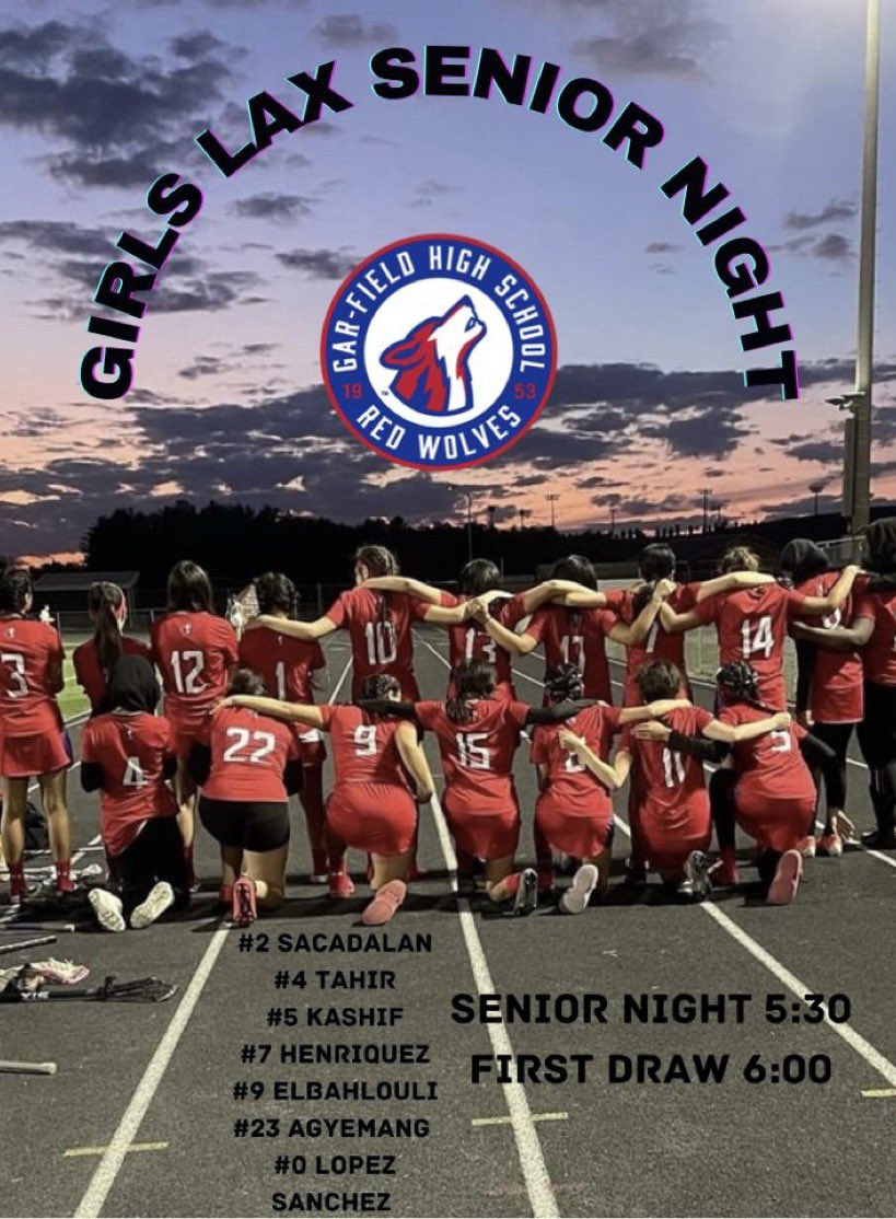 GFHS_GLax's tweet photo. Tonight’s guests of honor are the OGs, the pack leaders, the big sisters…the SENIORS 😊 https://t.co/xw7c4P4riS