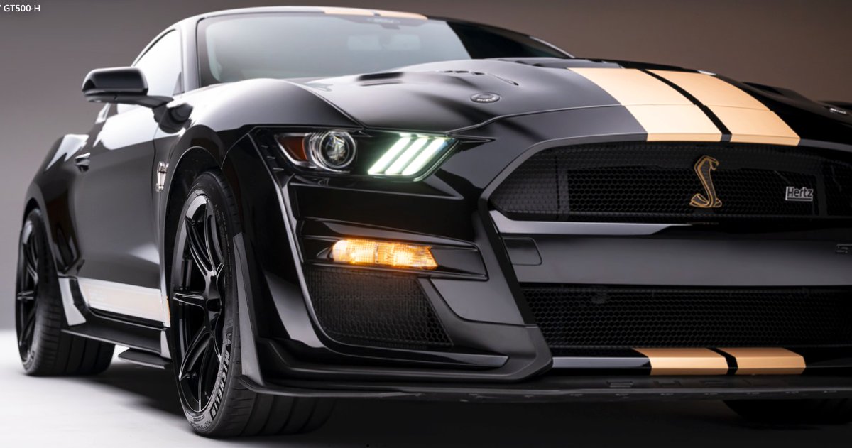 MiketheCarGuy1's tweet photo. Suddenly looking forward to my next business trip that requires a rental car.... #ThisCouldBeFun ;) | Hertz Rent-A-Car to soon offer a selection of special edition Ponys including a GT500-H https://t.co/12ftihO5Ih https://t.co/HuRXILjfUA