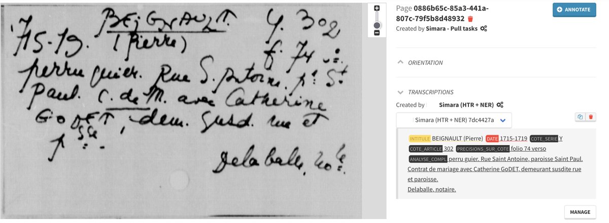 Urgent : <a href="/_Teklia_/">Teklia</a>  recherche un.e jeune diplômé.e ingénieur/master en #DeepLearning pour rejoindre un projet de développement d'une plateforme d'analyse et de compréhension automatique de documents historiques et patrimoniaux. Collaboration Université. Début 09/2022 #HTR #NER