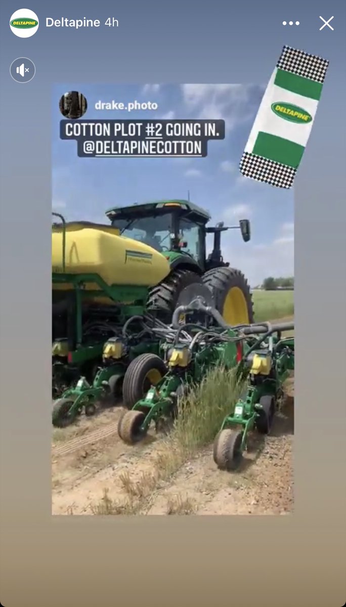 AgFocusLLC's tweet photo. @DELTAPINE Cotton going in with #FastTrac Closing wheels! https://t.co/AwQvFcyBYb