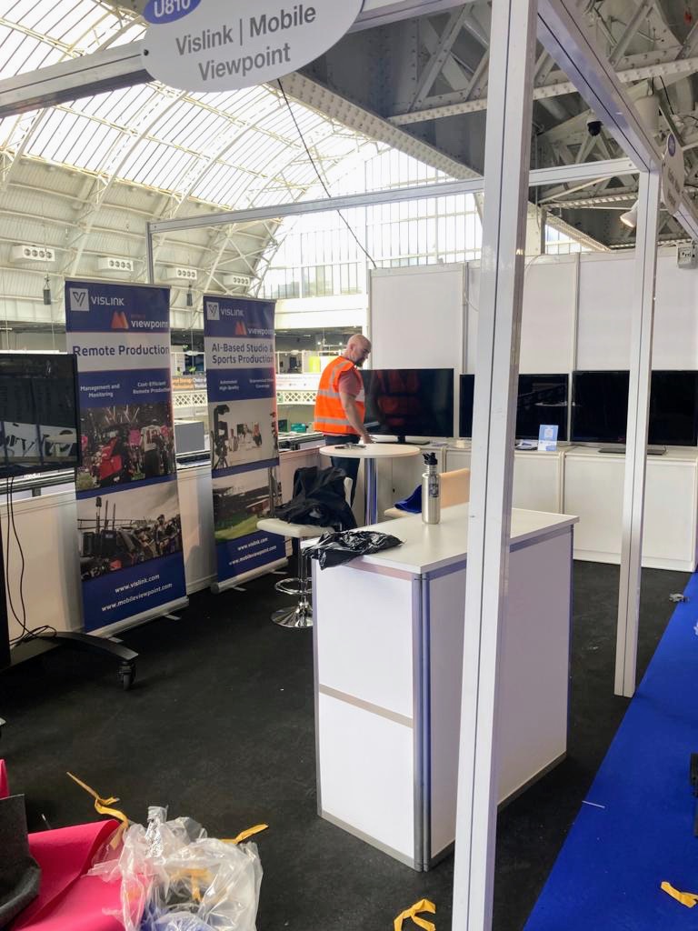 Vislink's tweet image. Almost ready for #MPTS2022 tomorrow. Will we see you? You&apos;re welcome. #U810