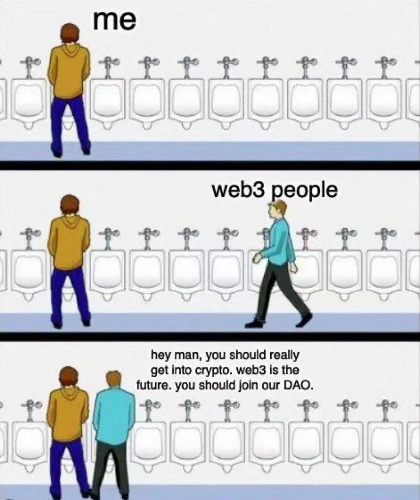 obibaBrown's tweet photo. Web3 😂, wen web4? https://t.co/bitCKbQkbx