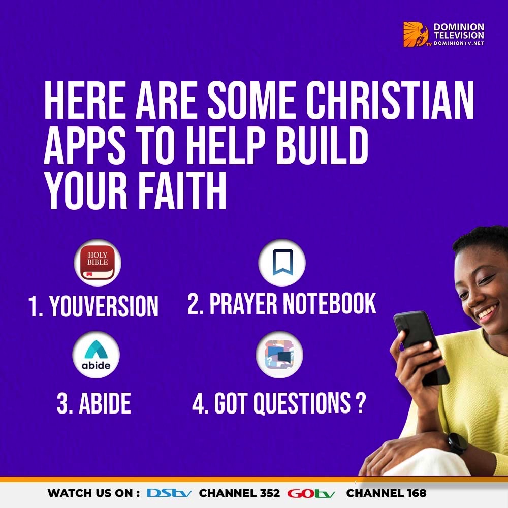 MyDominionTV's tweet photo. Your phone can help you build your faith. Do you want to know how?
Here are some Christian apps you can download for free!!! Let us know which ones you will check out. Share any other useful Christian apps you know in the comments below!
#mydominiontv
#christianapps https://t.co/bSRfbSrQcx