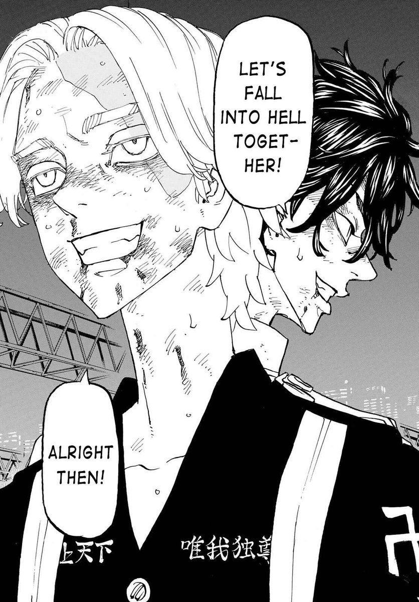 pastelblue96's tweet photo. No puede ser que Hanma me va a golpear a Chifuyu mientras estos siguen jurándose amor eterno #tr252 https://t.co/3aFlM7ayCL