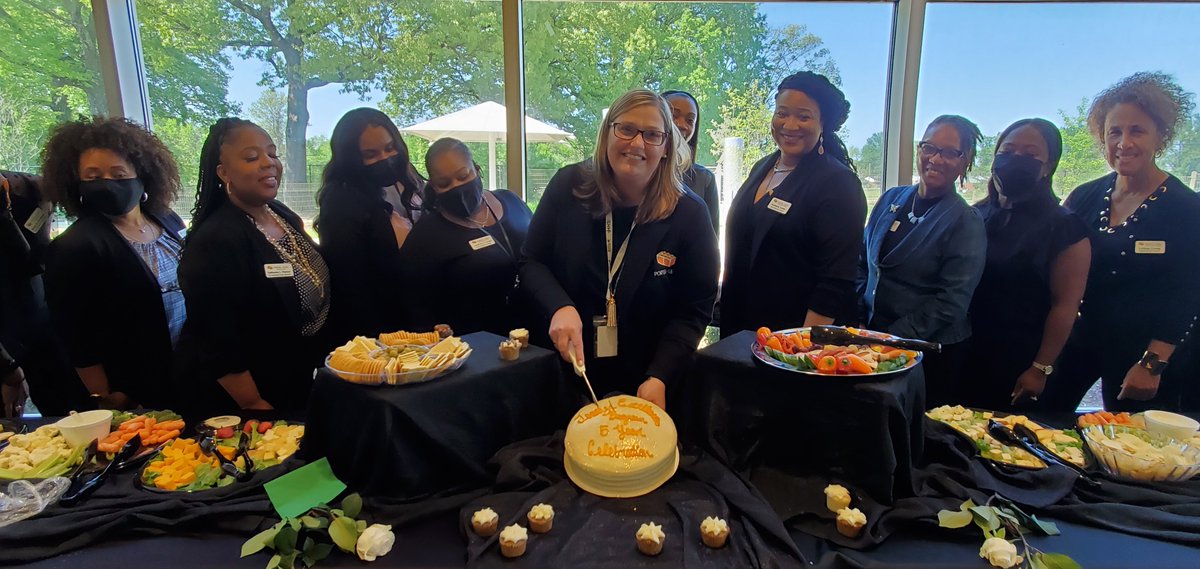 PorterLeath's tweet photo. @PorterLeath celebrated the 5th Anniversary of our #TeacherExcellenceProgram! Over the past five years, TEP has provided thousands of hours of professional development for #earlychildhoodeducators and bolstered support for local classrooms. Happy 5th anniversary to our TEP team! https://t.co/64SnqGXA35