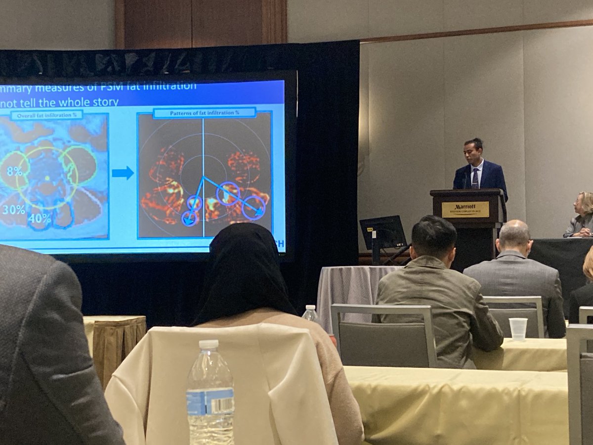 spinesinspace's tweet photo. Great talk in best papers session on spatial distribution of fat infiltration in the paraspinal muscles by ⁦@karimkhattab__⁩ #ISSLS2022 ⁦@ISSLS_Society⁩ https://t.co/8RlT4Vzxlp