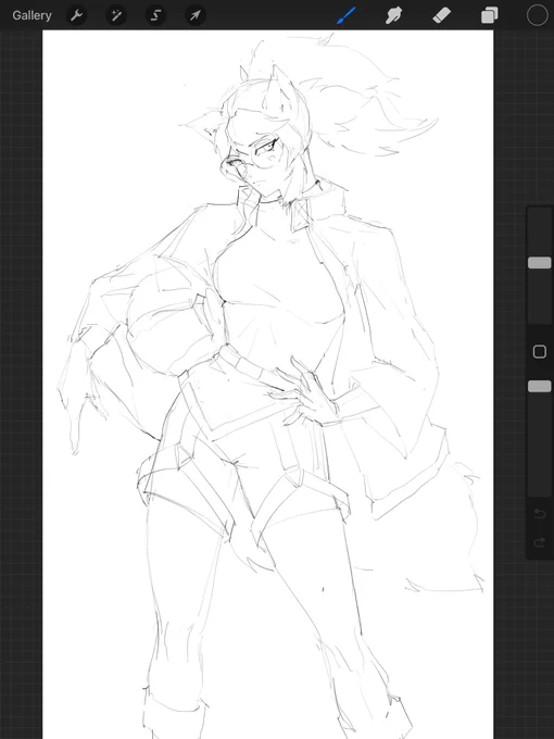 Commission sketches, and i said i was taking a break lol 