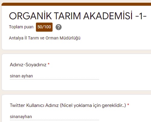 Organiğim biraz zayıf benim. <a href="/antalyailtarim/">Antalya İl Tarım ve Orman Müdürlüğü</a>